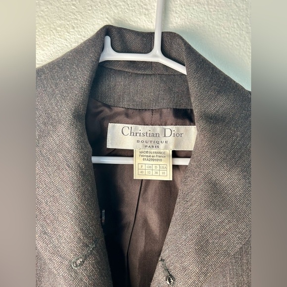 Vintage Christian Dior skirt suit, late 90s/ early 2000s. - Picture 3 of 15